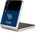 NFL Tennessee Titans Distressed Galaxy Z Flip4 5G Skin